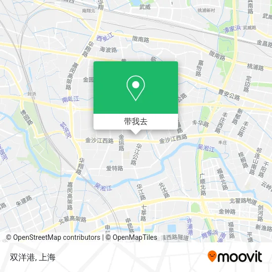 双洋港地图