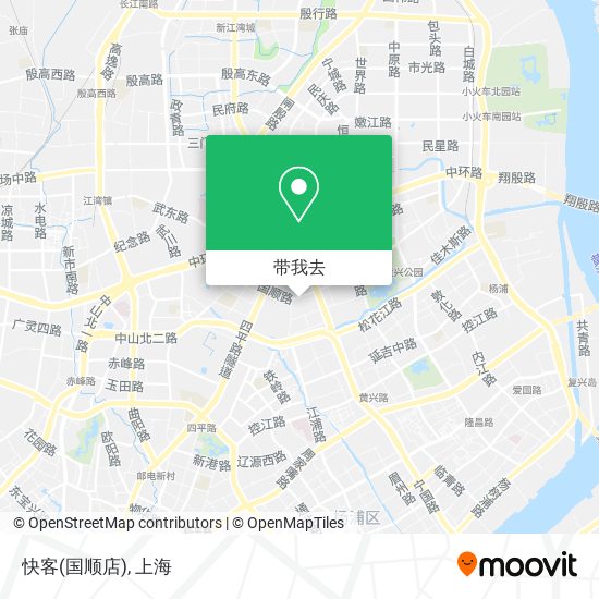 快客(国顺店)地图