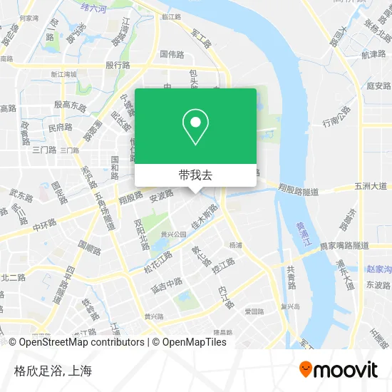 格欣足浴地图