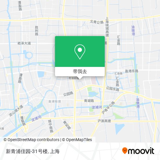 新青浦佳园-31号楼地图