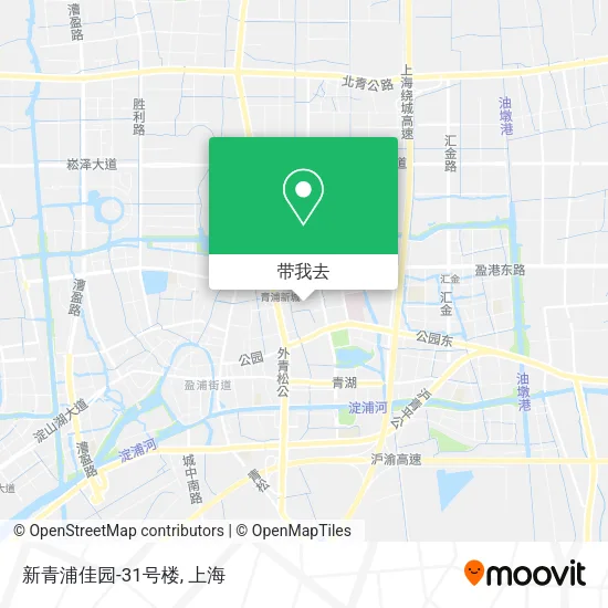 新青浦佳园-31号楼地图
