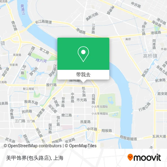 美甲饰界(包头路店)地图