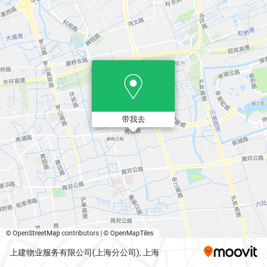 上建物业服务有限公司(上海分公司)地图