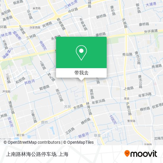 上南路林海公路停车场地图