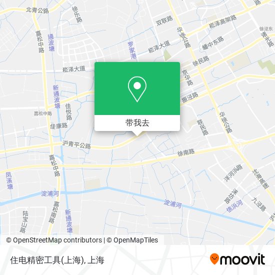 住电精密工具(上海)地图