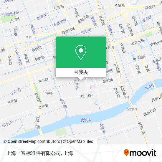 上海一宵标准件有限公司地图