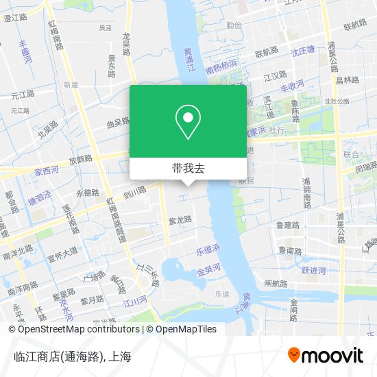 临江商店(通海路)地图