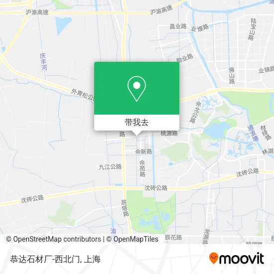 恭达石材厂-西北门地图