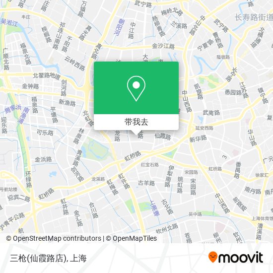 三枪(仙霞路店)地图