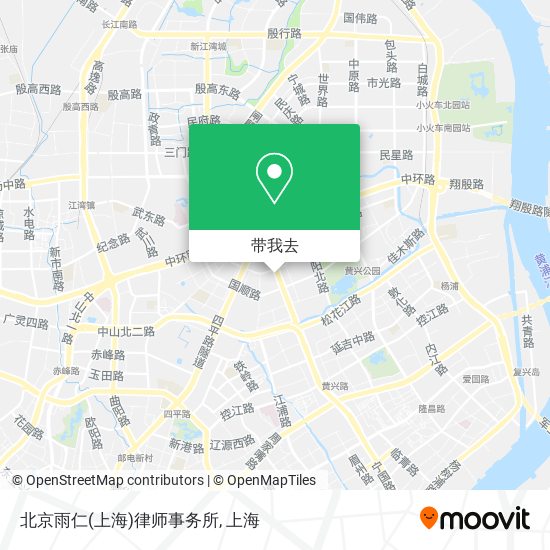 北京雨仁(上海)律师事务所地图