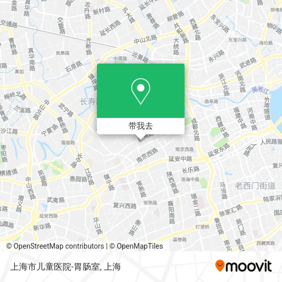 上海市儿童医院-胃肠室地图