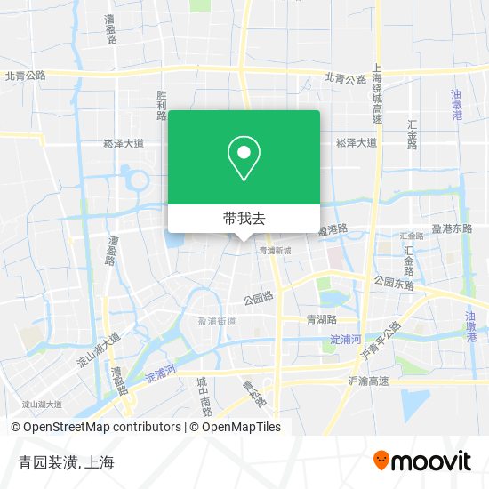 青园装潢地图