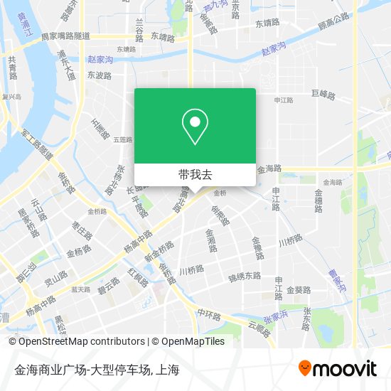 金海商业广场-大型停车场地图