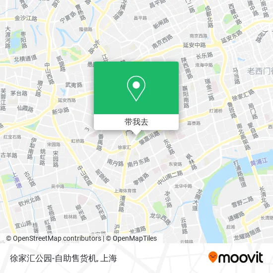 徐家汇公园-自助售货机地图