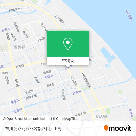 东川公路/龚路公路(路口)地图