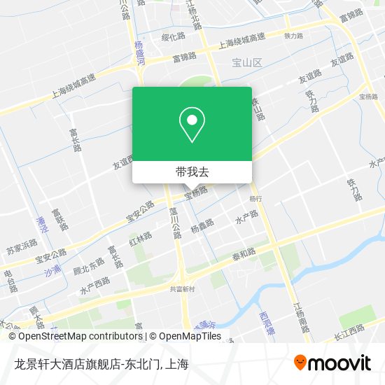 龙景轩大酒店旗舰店-东北门地图