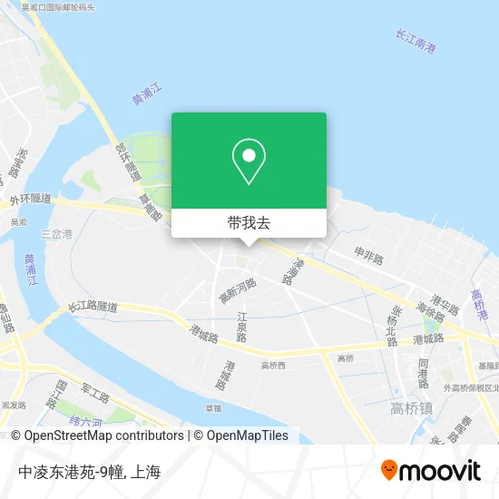 中凌东港苑-9幢地图