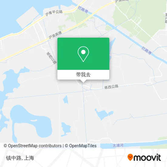 镇中路地图