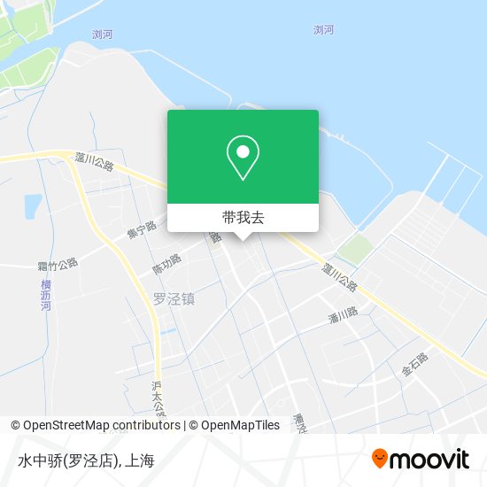 水中骄(罗泾店)地图