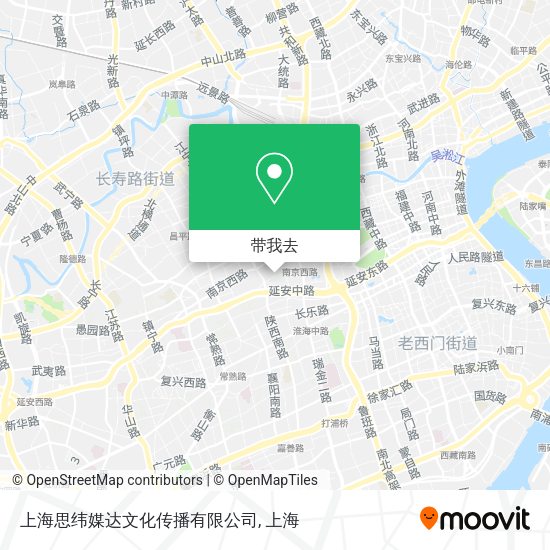 上海思纬媒达文化传播有限公司地图