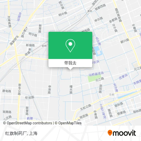 红旗制药厂地图