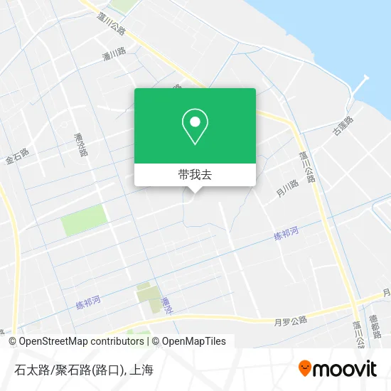 石太路/聚石路(路口)地图