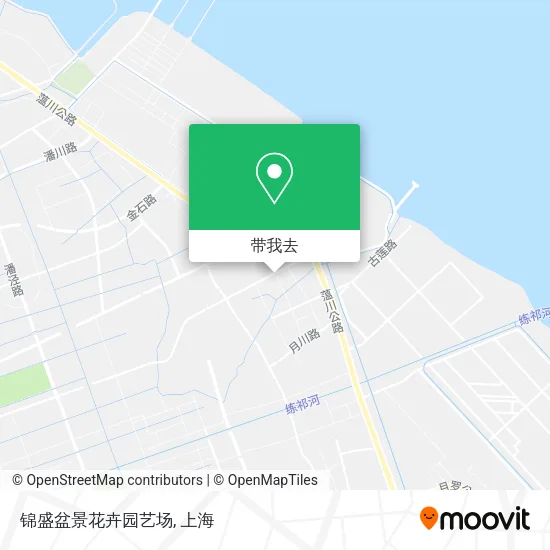 锦盛盆景花卉园艺场地图