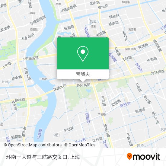 环南一大道与三航路交叉口地图