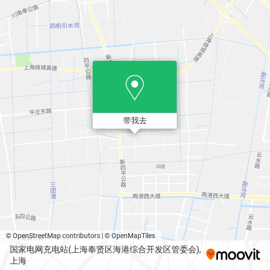 国家电网充电站(上海奉贤区海港综合开发区管委会)地图