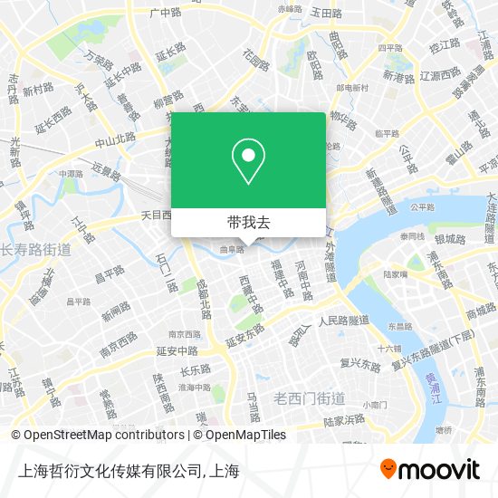 上海哲衍文化传媒有限公司地图