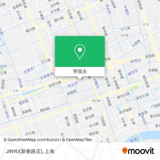 JINYU(新春路店)地图