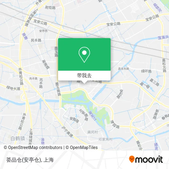 荟品仓(安亭仓)地图