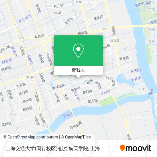 上海交通大学(闵行校区)-航空航天学院地图