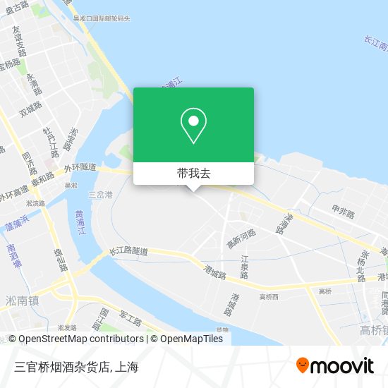 三官桥烟酒杂货店地图