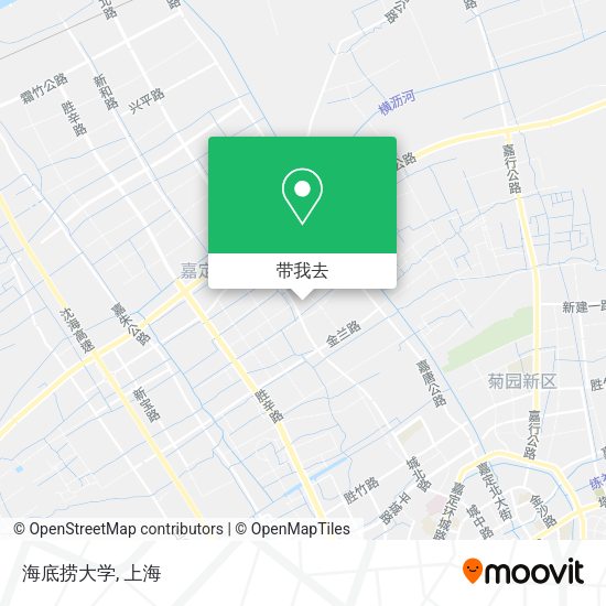 海底捞大学地图