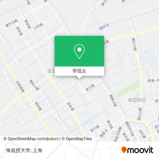 海底捞大学地图