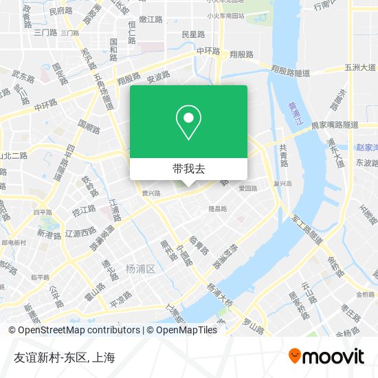 友谊新村-东区地图
