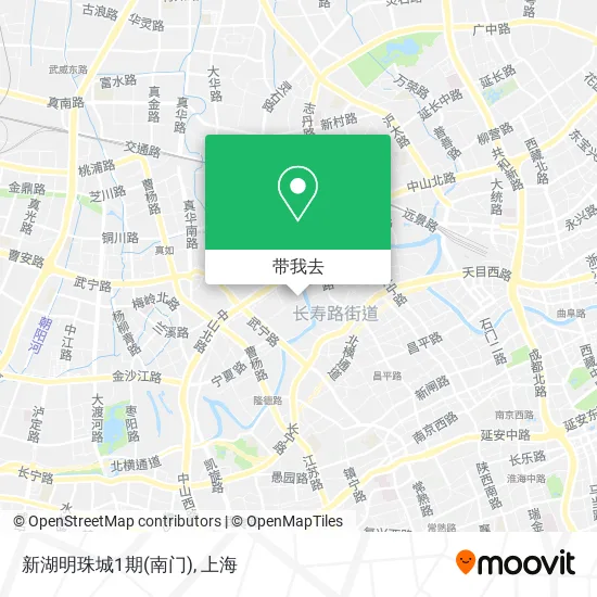新湖明珠城1期(南门)地图