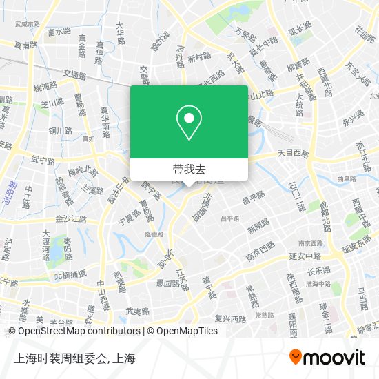 上海时装周组委会地图