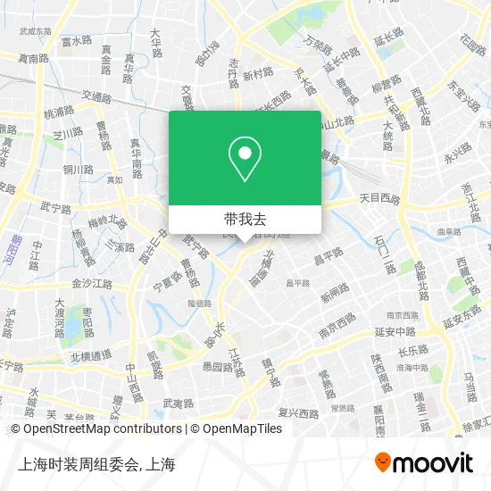 上海时装周组委会地图