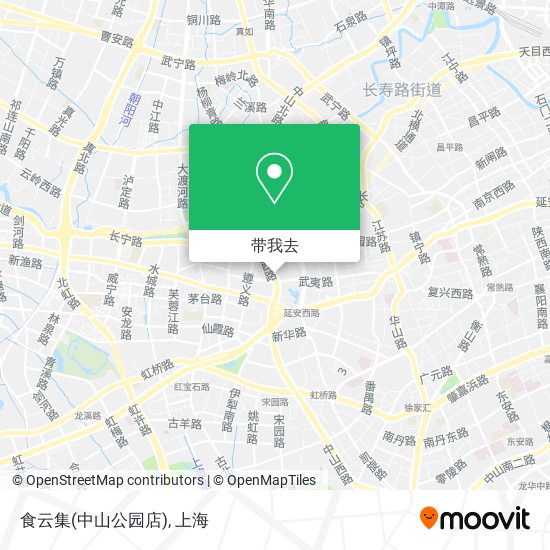 食云集(中山公园店)地图