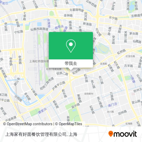 上海家有好面餐饮管理有限公司地图