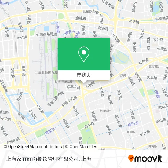 上海家有好面餐饮管理有限公司地图