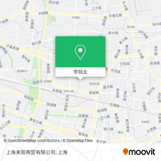 上海来双商贸有限公司地图