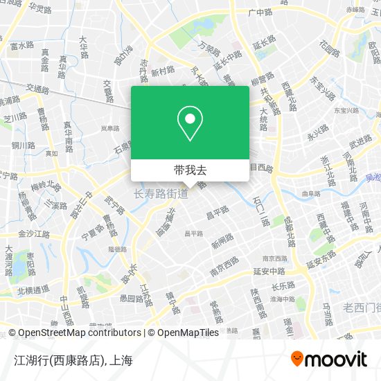 江湖行(西康路店)地图