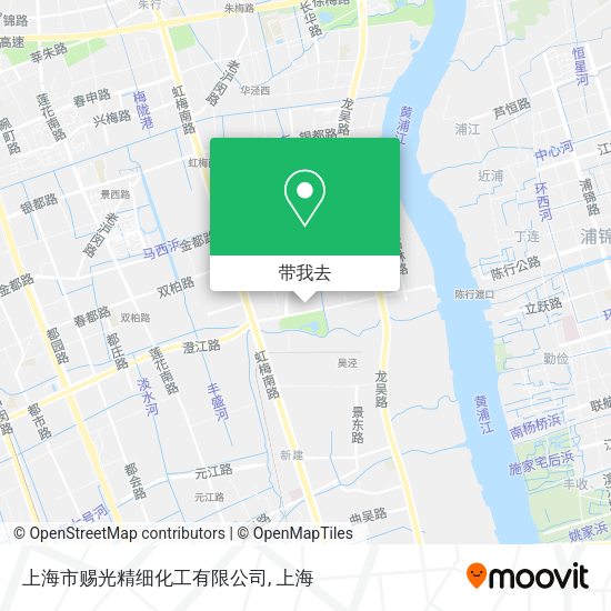 上海市赐光精细化工有限公司地图