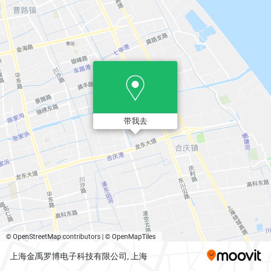 上海金禹罗博电子科技有限公司地图