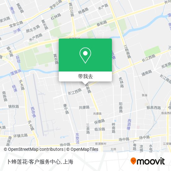 卜蜂莲花-客户服务中心地图
