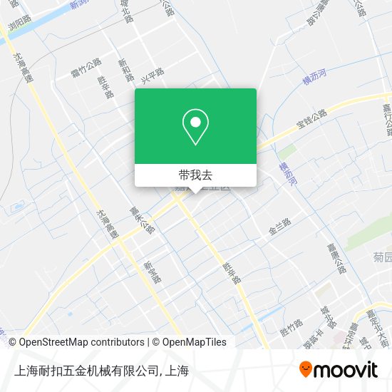 上海耐扣五金机械有限公司地图