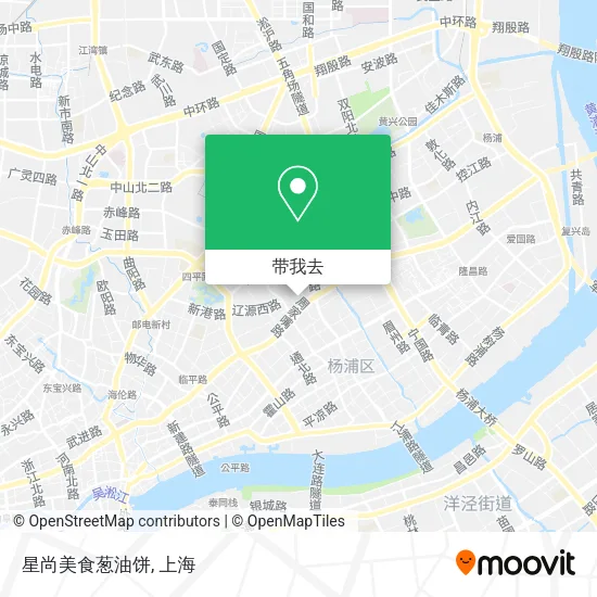 星尚美食葱油饼地图